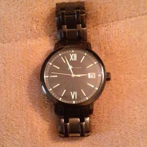Marc Anthony two-tone black watch